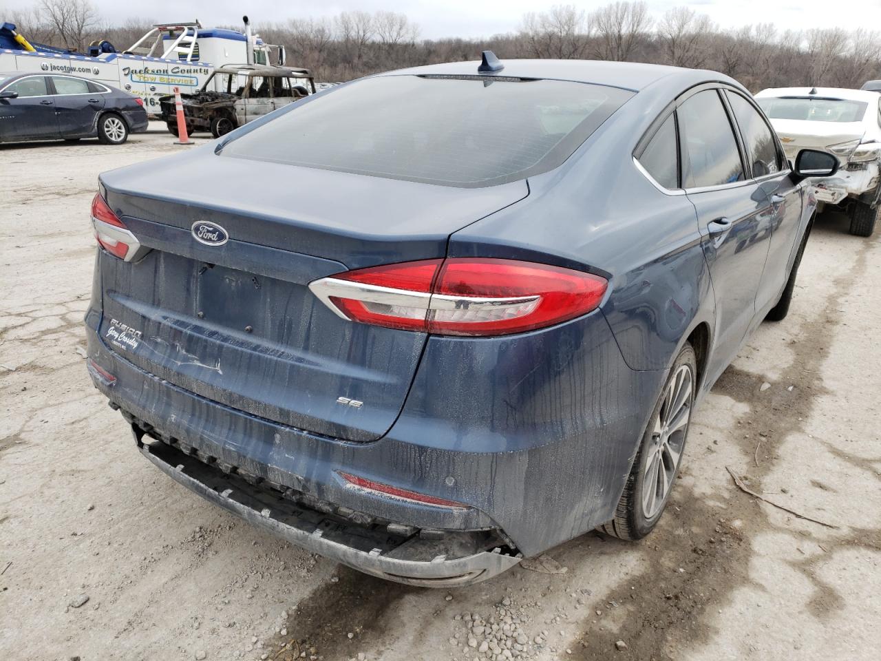 Photo 4 from auction – 2019 FORD FUSION SE with VIN 3FA6P0T97KR155086