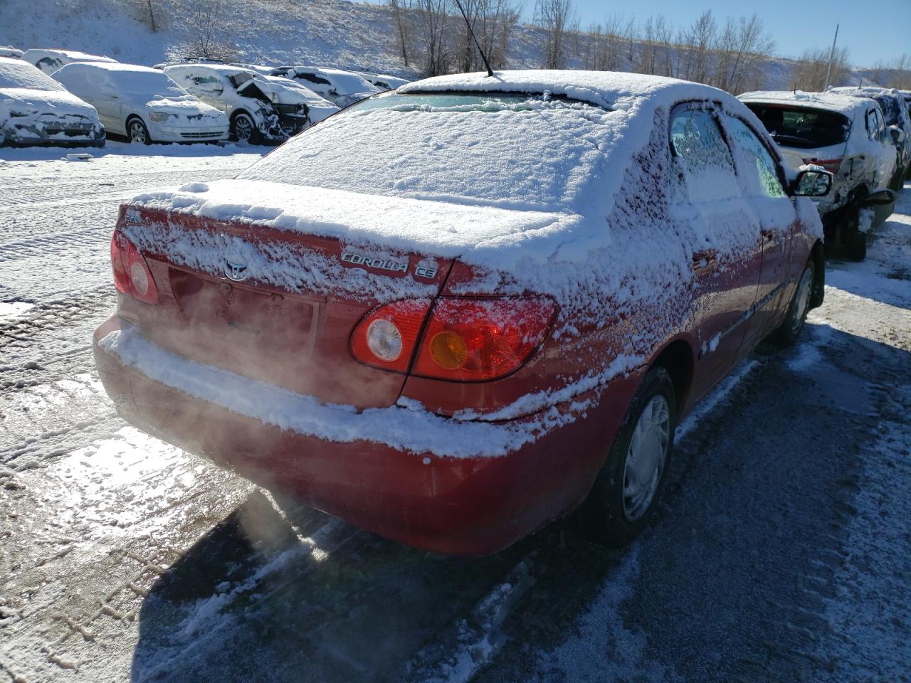 Photo 4 from auction – 2003 TOYOTA COROLLA CE with VIN JTDBR32E230031960