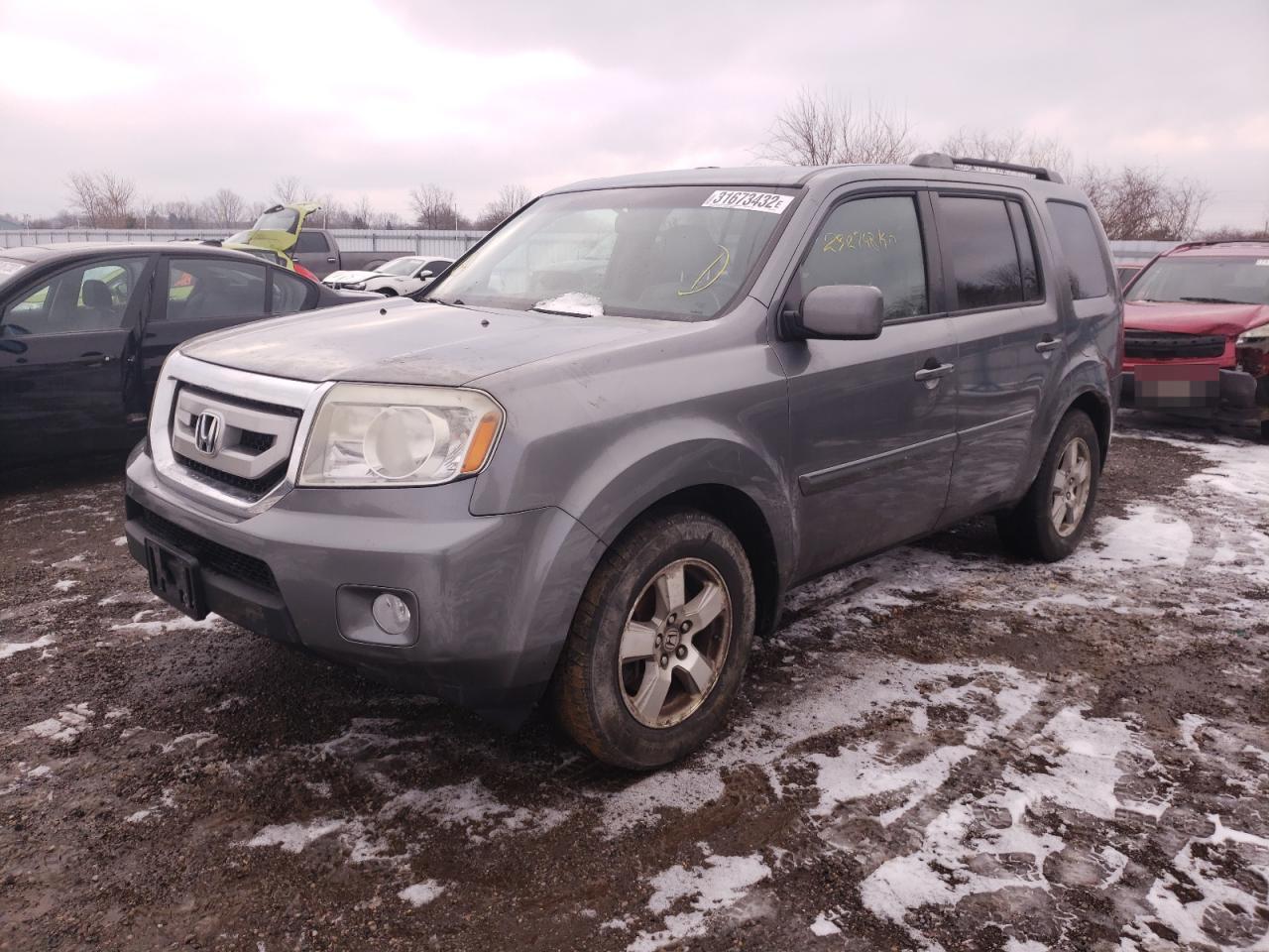 Photo 2 from auction – 2009 HONDA PILOT EXL with VIN 5FNYF48589B502701