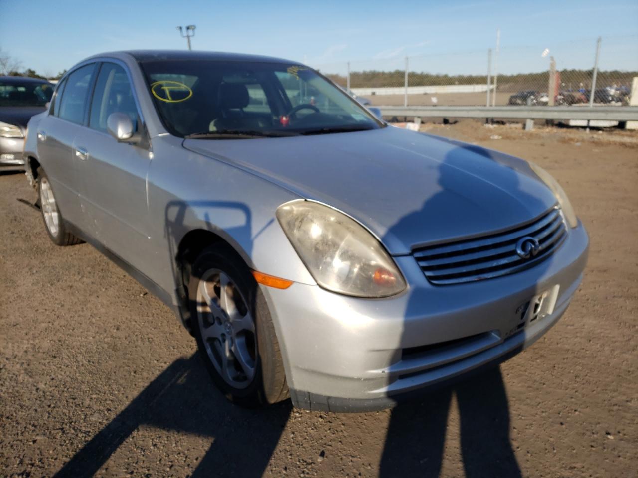 INFINITI G35 2004 with VIN JNKCV51F94M708601 - Photo from auction
