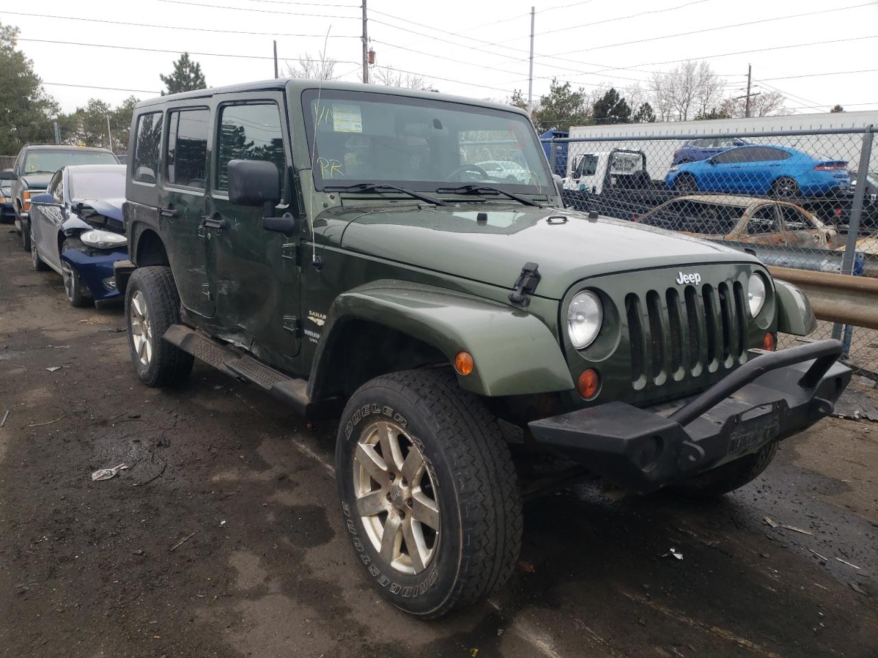 JEEP WRANGLER U 2009 with VIN 1J8GA591X9L728563 - Photo from auction