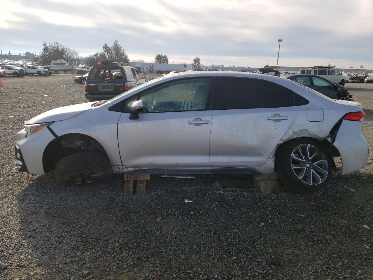 Photo 9 from auction – 2021 TOYOTA COROLLA SE with VIN 5YFS4MCE4MP060743