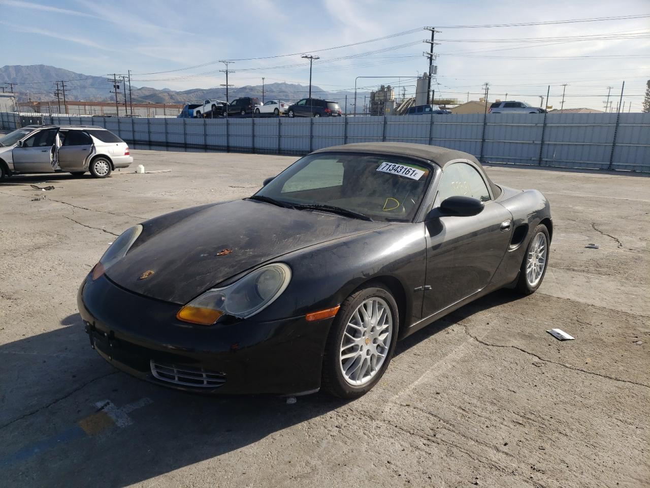 Photo 2 from auction – 1997 PORSCHE BOXSTER with VIN WP0CA2980VS625489