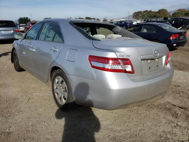 Photo 3 from auction – 2011 TOYOTA CAMRY BASE with VIN 4T4BF3EK5BR133966