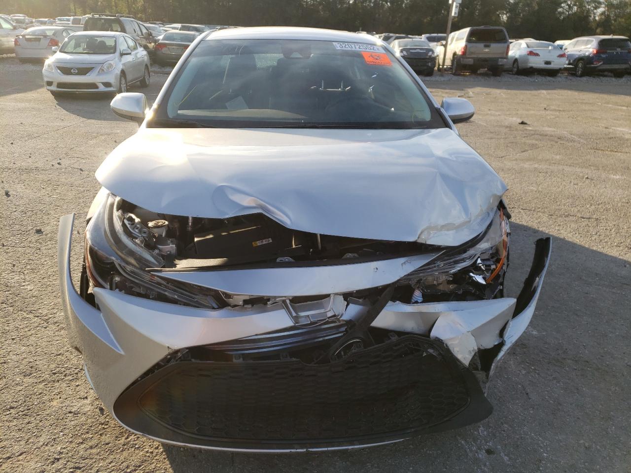 Photo 9 from auction – 2021 TOYOTA COROLLA LE with VIN JTDEPMAE7MJ118128
