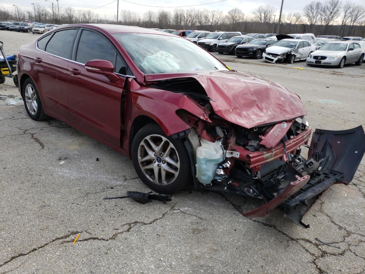 FORD FUSION SE 2016 with VIN 3FA6P0H77GR235647 - Photo from auction