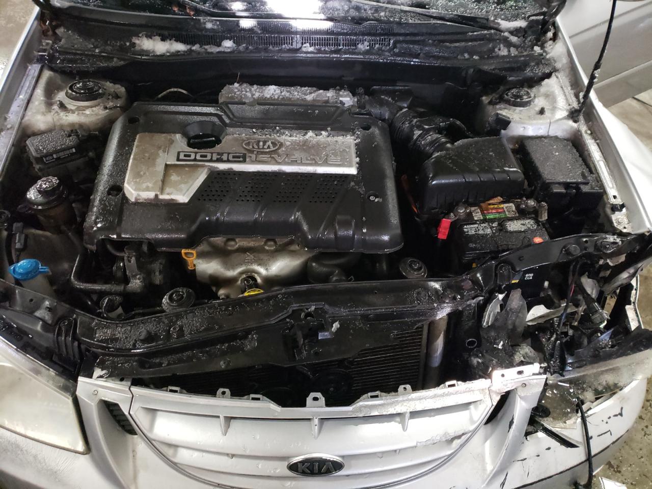 Photo 7 from auction – 2005 KIA SPECTRA LX with VIN KNAFE121555152256