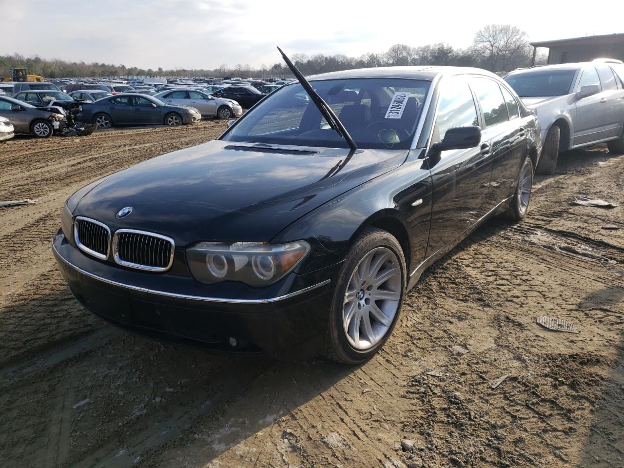 Photo 2 from auction – 2005 BMW 745 LI with VIN WBAGN63565DS56554