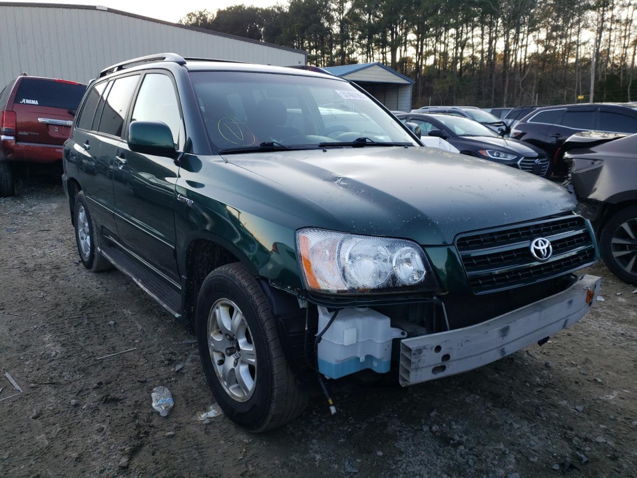TOYOTA HIGHLANDER 2003 con VIN JTEHF21A030124225 - Foto de la subasta