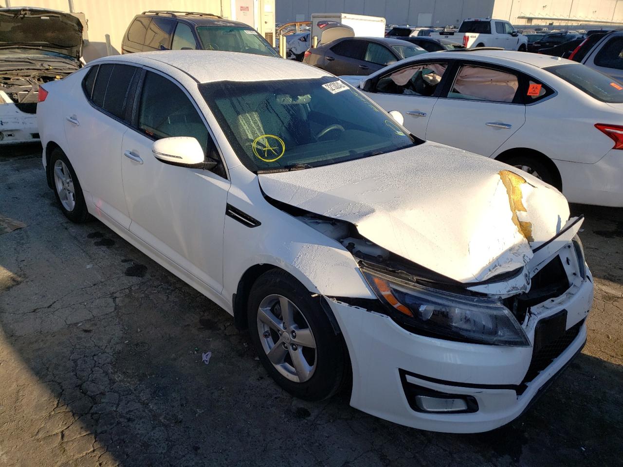 Photo 1 from auction – 2014 KIA OPTIMA LX with VIN 5XXGM4A77EG308858