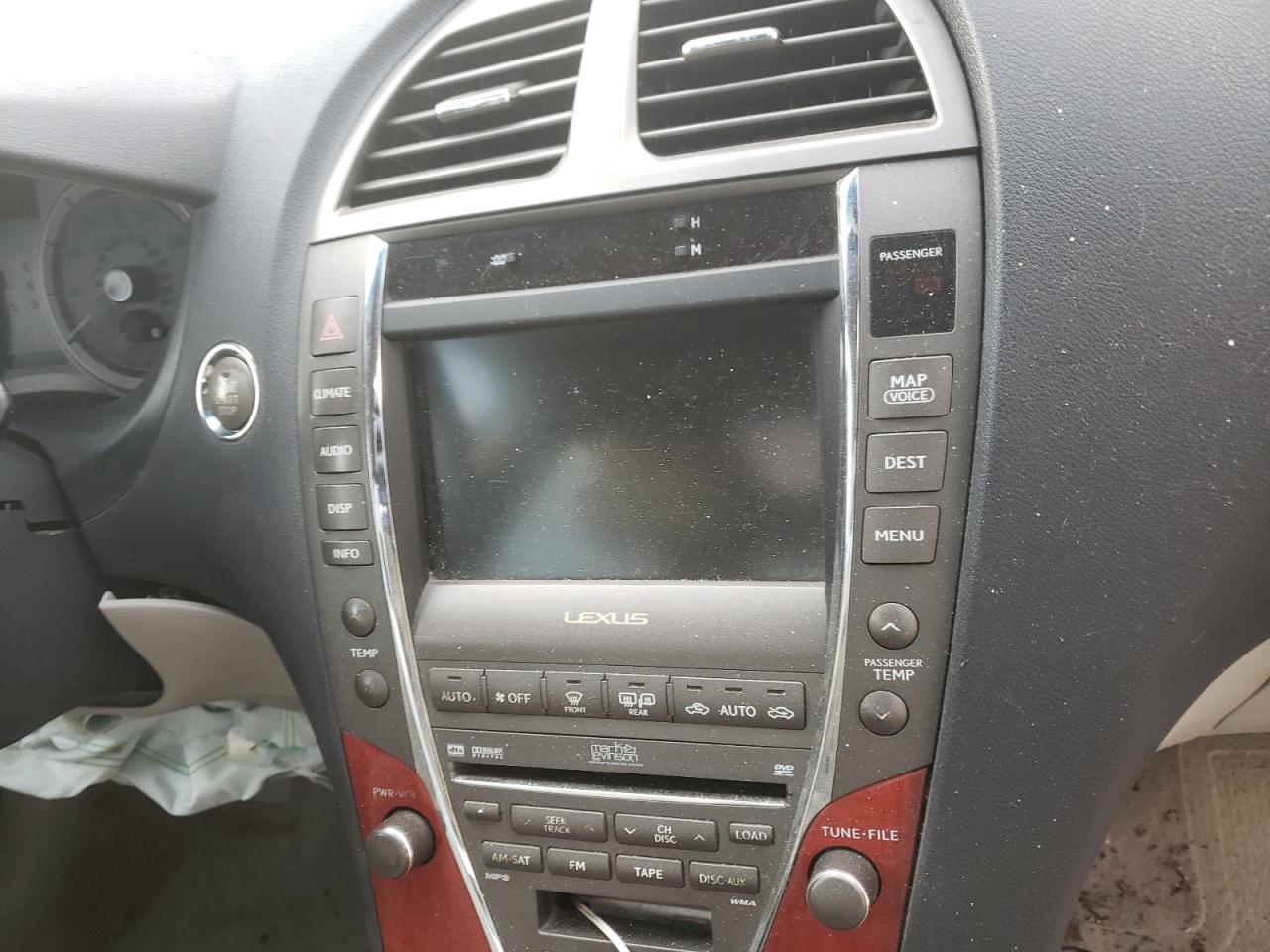 Photo 9 from auction – 2008 LEXUS ES 350 with VIN JTHBJ46G982227431