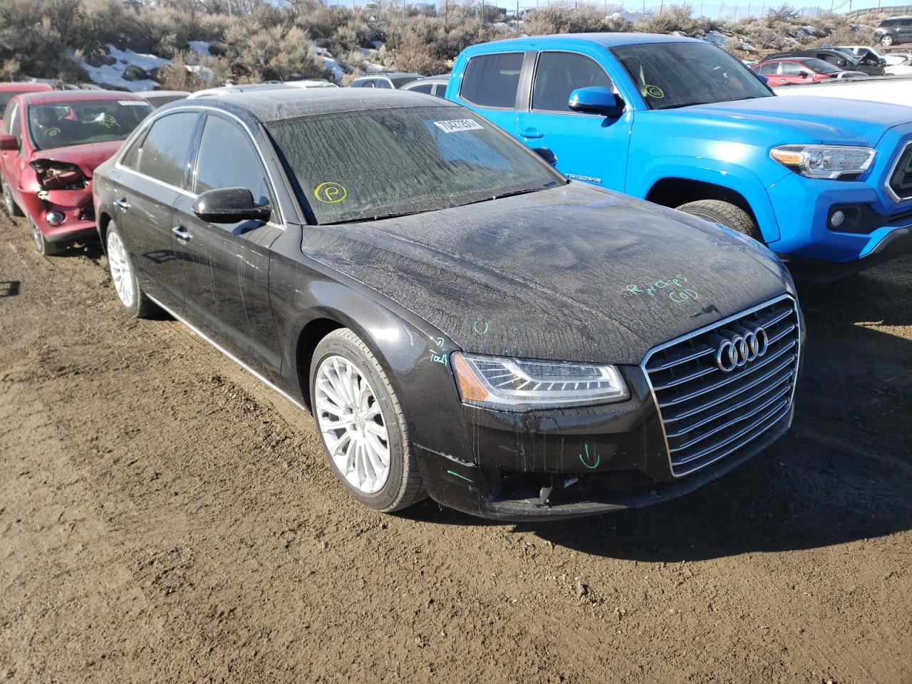 AUDI A8 L QUATT 2016 with VIN WAU34AFD3GN012073 - Photo from auction
