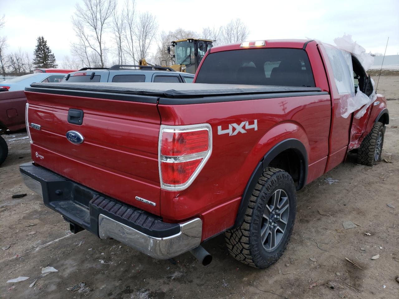 Photo 4 from auction – 2012 FORD F150 SUPER with VIN 1FTFX1EF8CFB16699