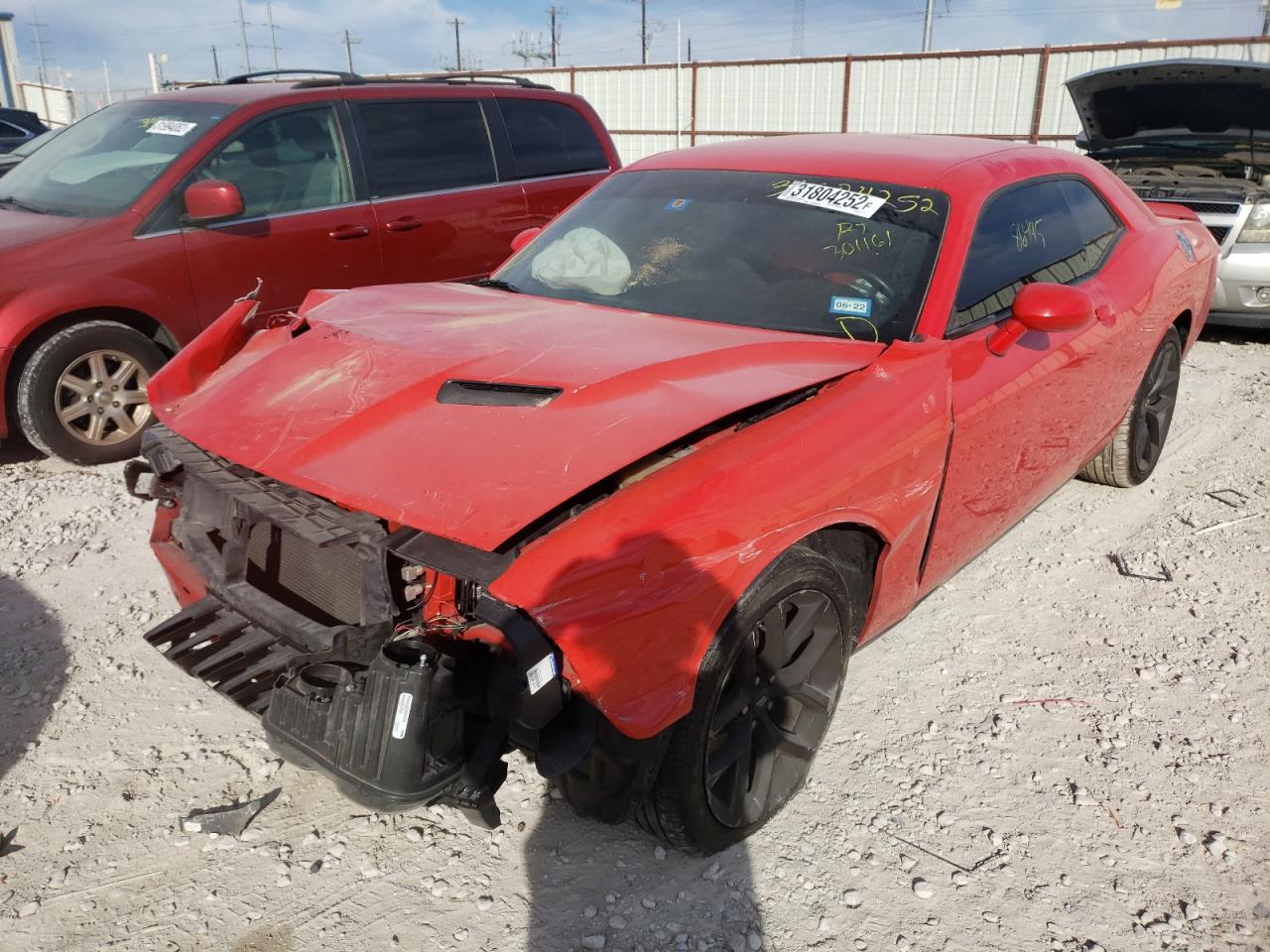 Photo 2 from auction – 2016 DODGE CHALLENGER with VIN 2C3CDZAGXGH301161