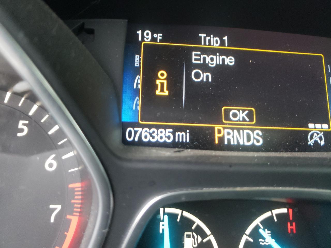 Photo 8 from auction – 2017 FORD ESCAPE TIT with VIN 1FMCU9J98HUA60000