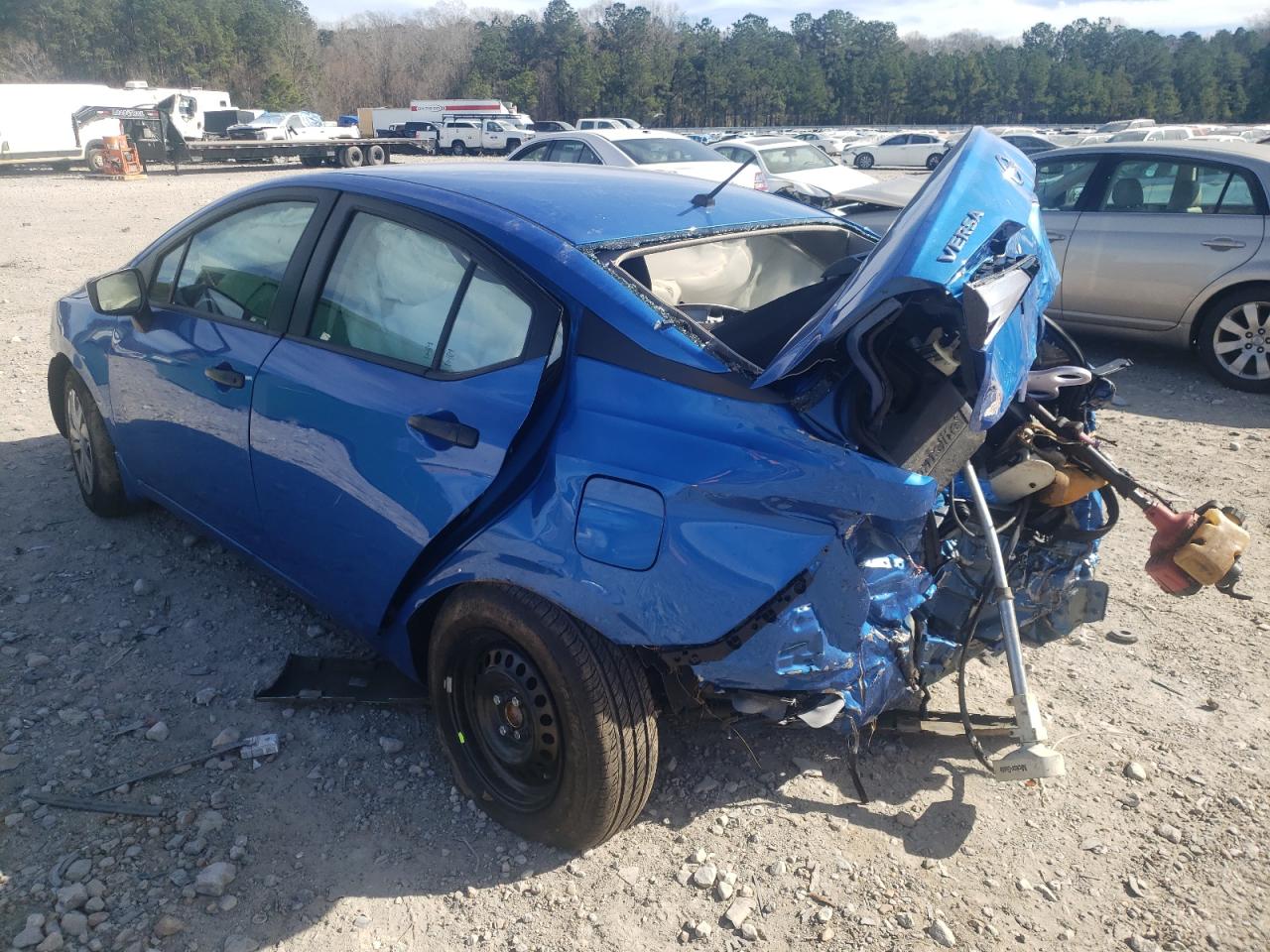Photo 3 from auction – 2021 NISSAN VERSA S with VIN 3N1CN8DVXML915095