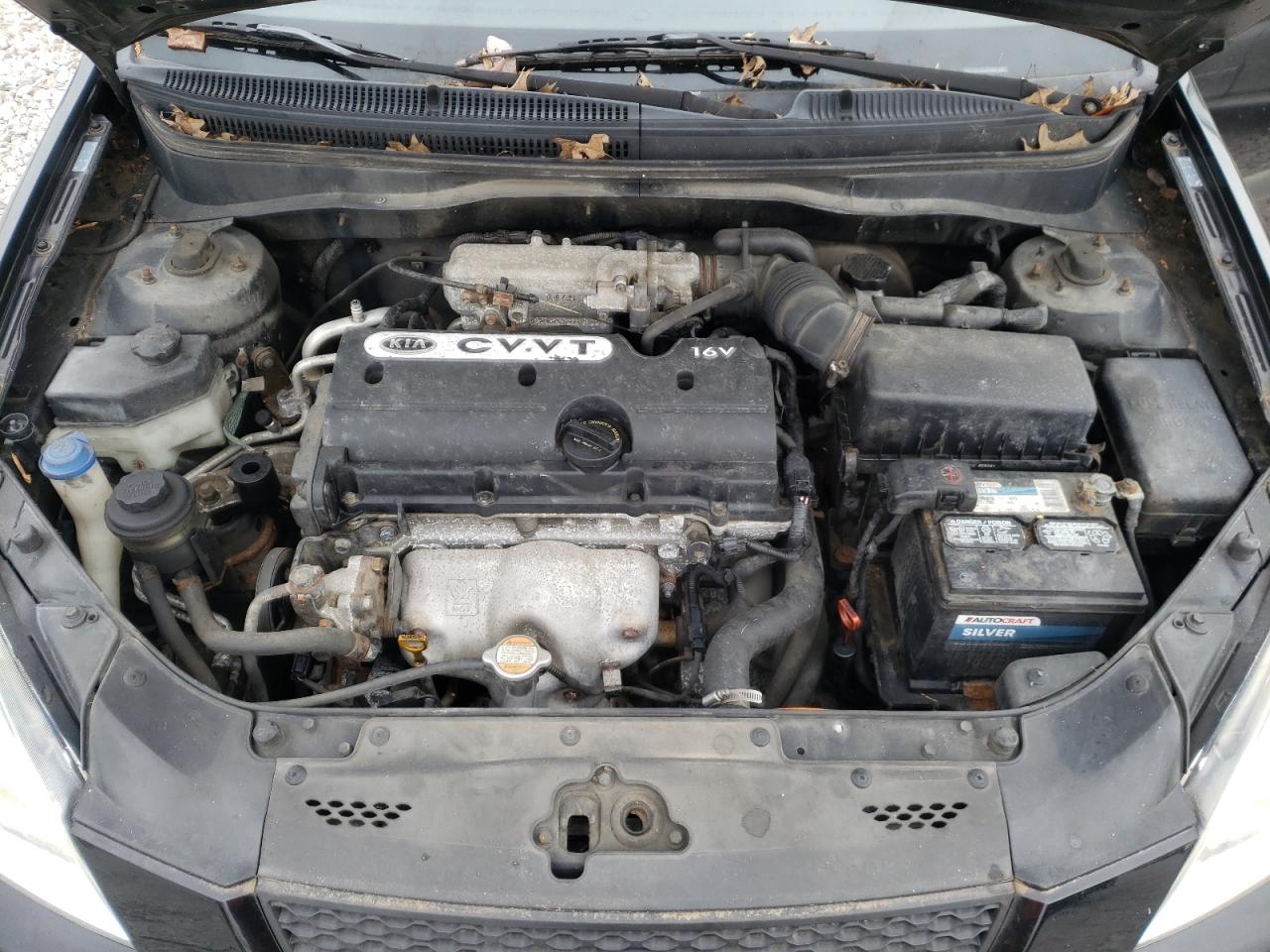 Photo 7 from auction – 2009 KIA RIO with VIN KNADE223696455299