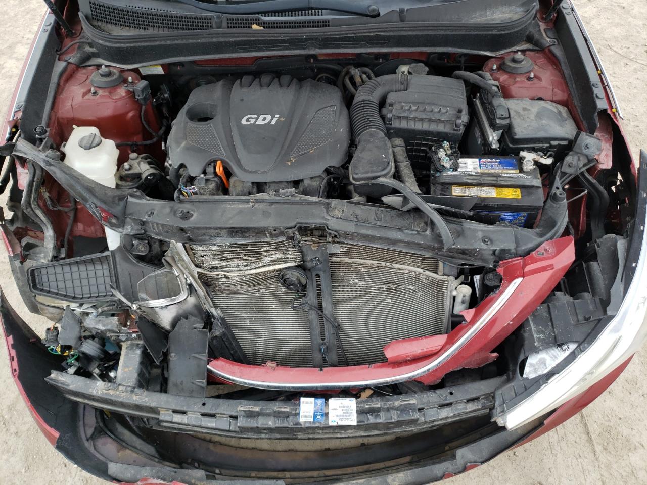 Photo 7 from auction – 2012 HYUNDAI SONATA GLS with VIN 5NPEB4AC8CH384729