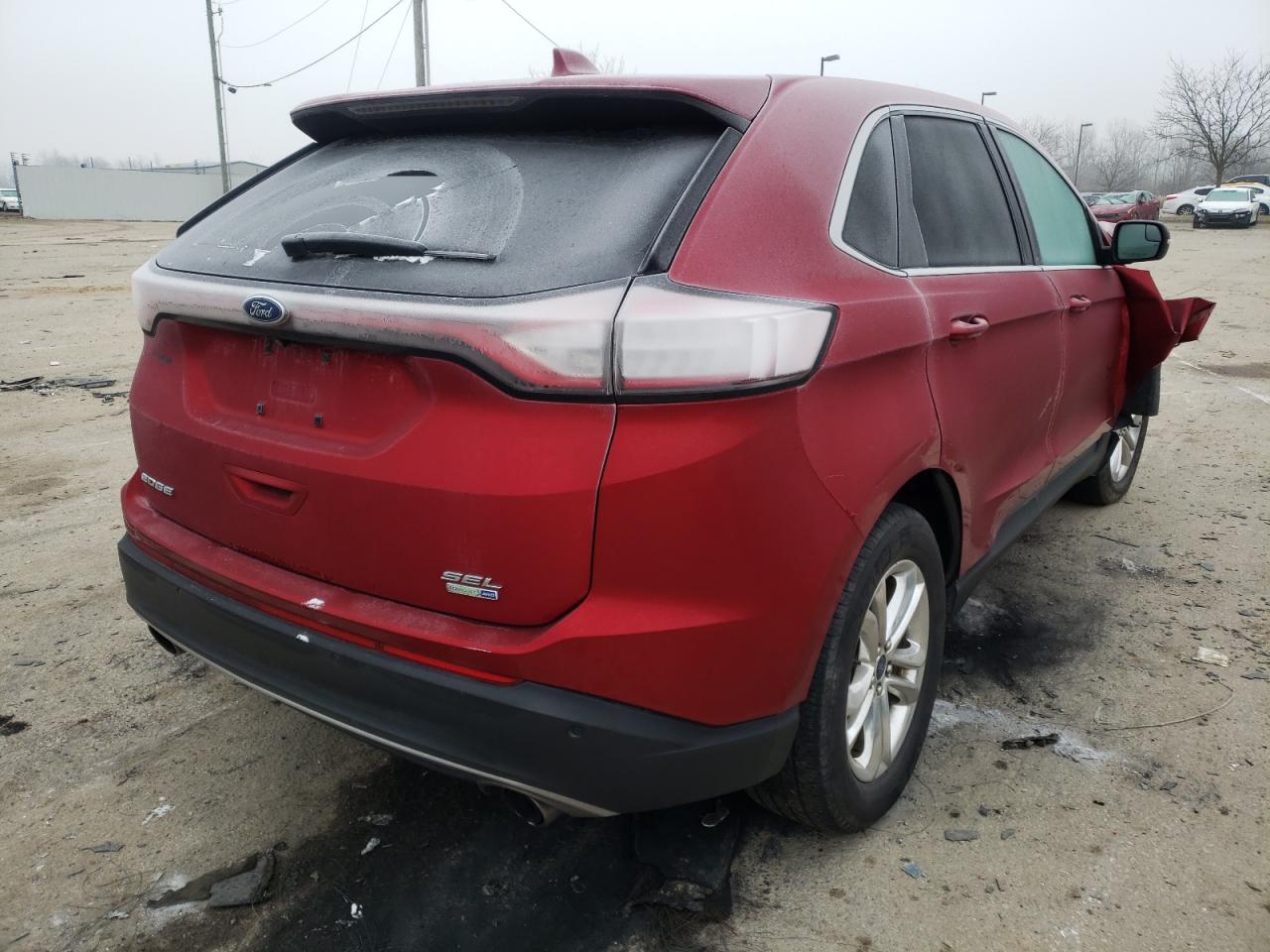 Photo 4 from auction – 2015 FORD EDGE SEL with VIN 2FMTK4J91FBB71905