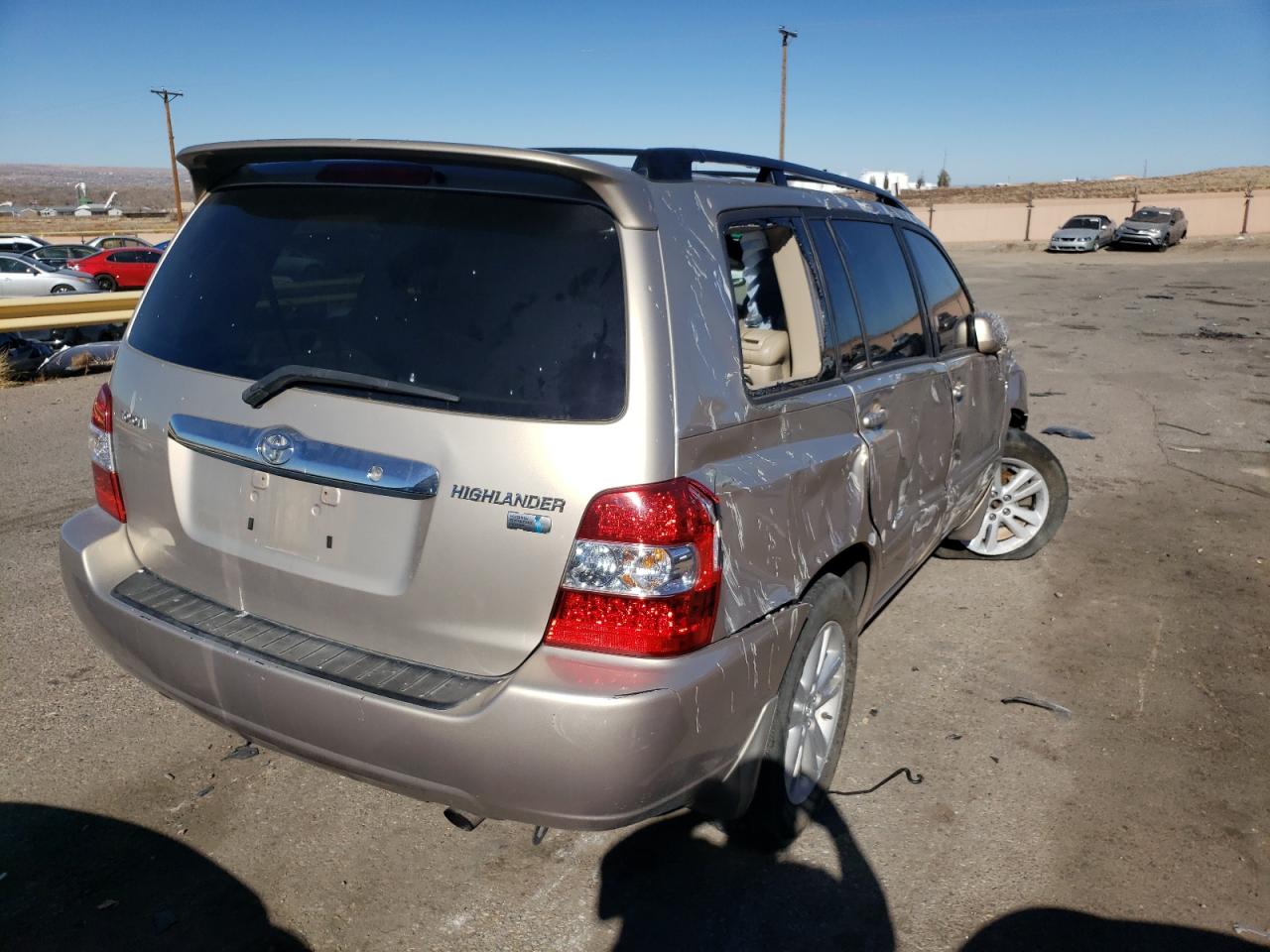 Photo 4 from auction – 2007 TOYOTA HIGHLANDER with VIN JTEDW21A270022607