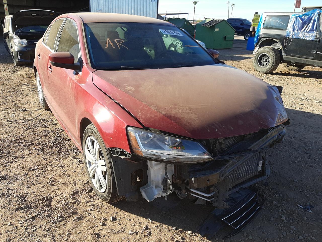 VOLKSWAGEN JETTA S 2017 with VIN 3VW167AJ6HM409192 - Photo from auction