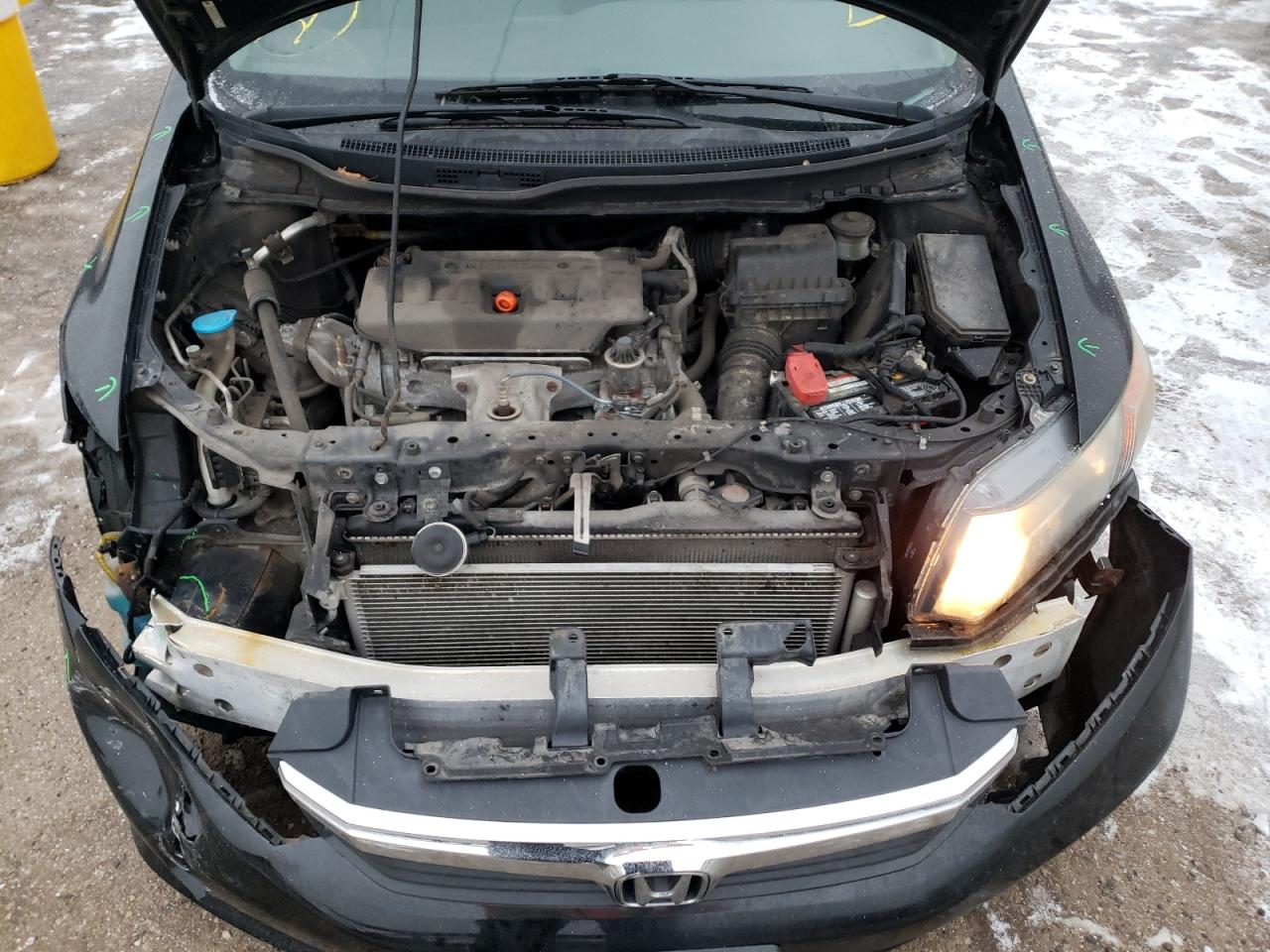 Photo 7 from auction – 2012 HONDA CIVIC LX with VIN 2HGFB2F41CH027039