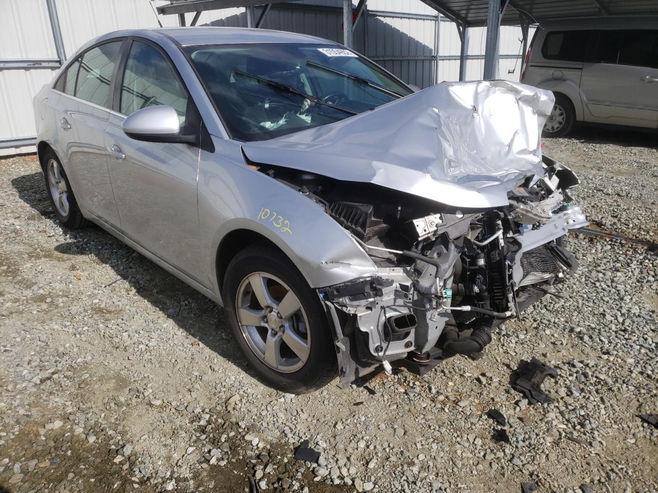CHEVROLET CRUZE LT 2014 with VIN 1G1PC5SB7E7155699 - Photo from auction