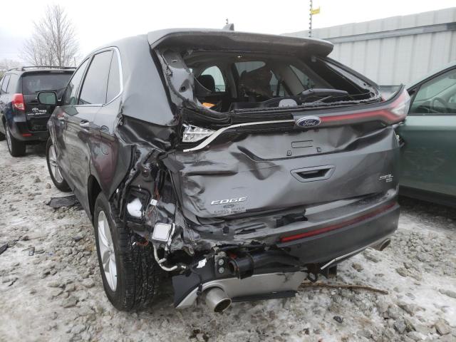 Photo 9 from auction – 2017 FORD EDGE SEL with VIN 2FMPK4J84HBC01703