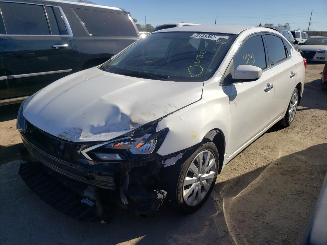 Photo 2 from auction – 2016 NISSAN SENTRA S with VIN 3N1AB7AP3GY305840