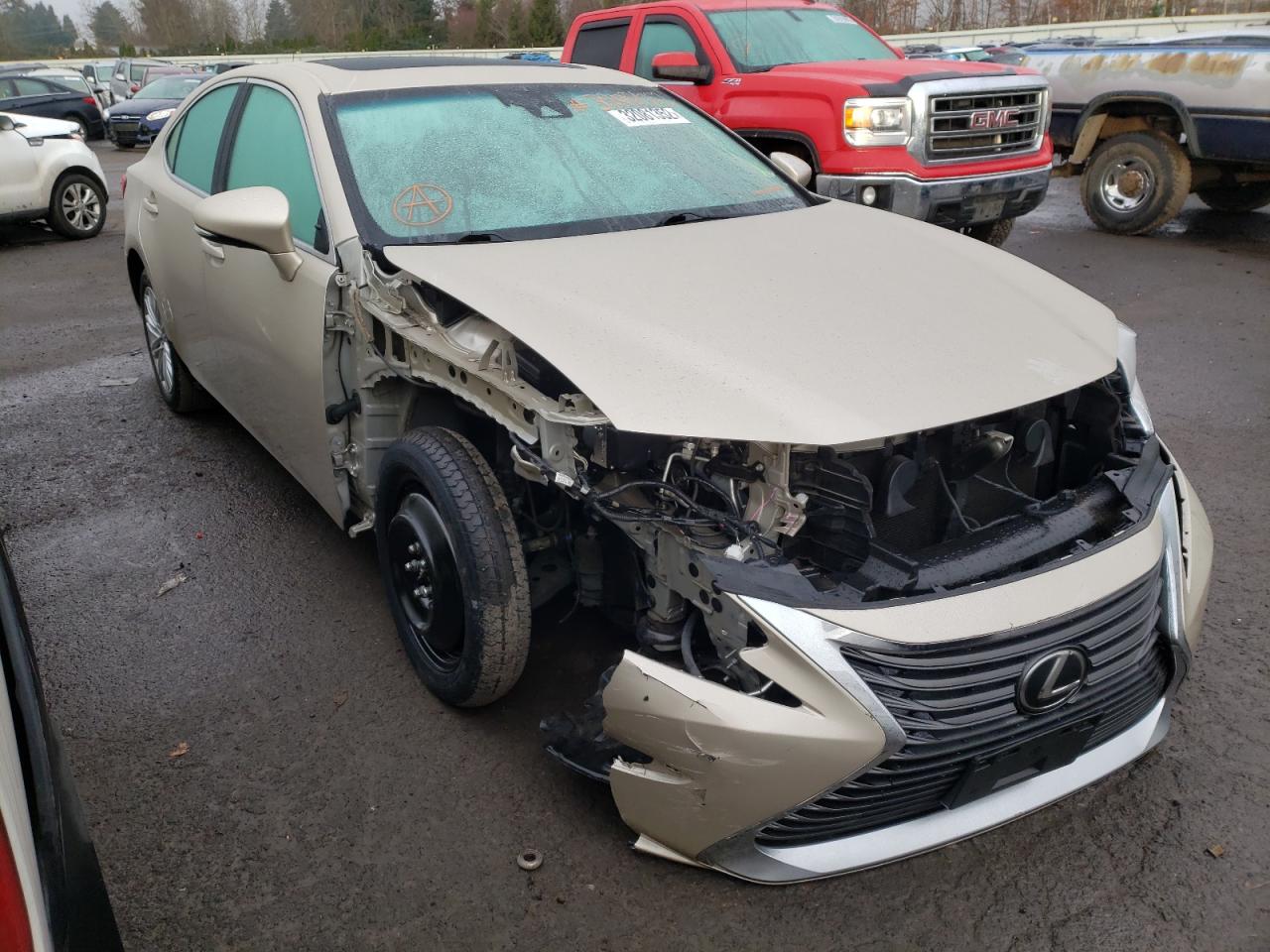 LEXUS ES350 2017 with VIN 58ABK1GG9HU074697 - Photo from auction