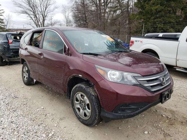 HONDA CR-V LX 2013 with VIN 5J6RM4H33DL073637 - Photo from auction