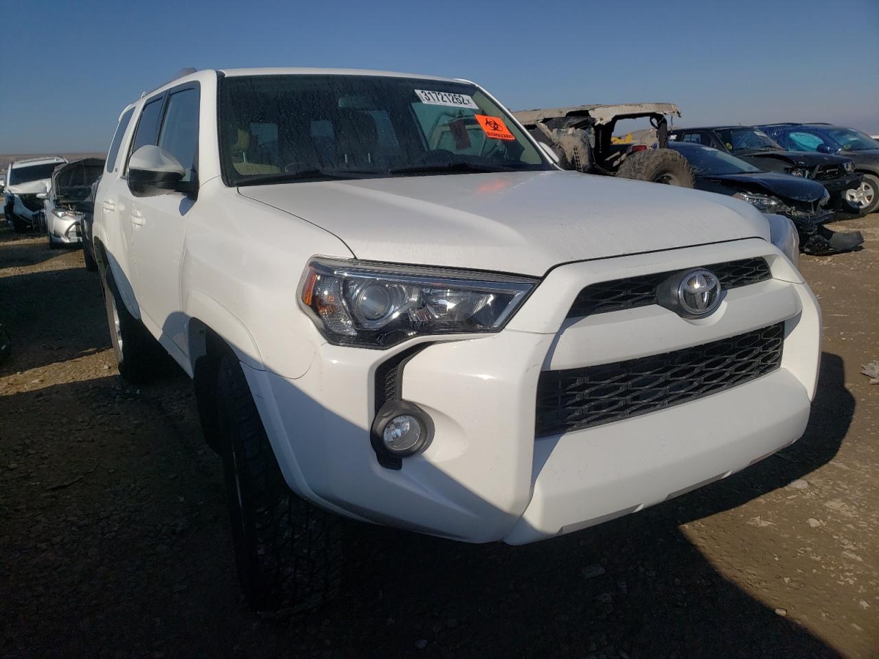 TOYOTA 4RUNNER SR 2016 with VIN JTEBU5JR2G5284831 - Photo from auction