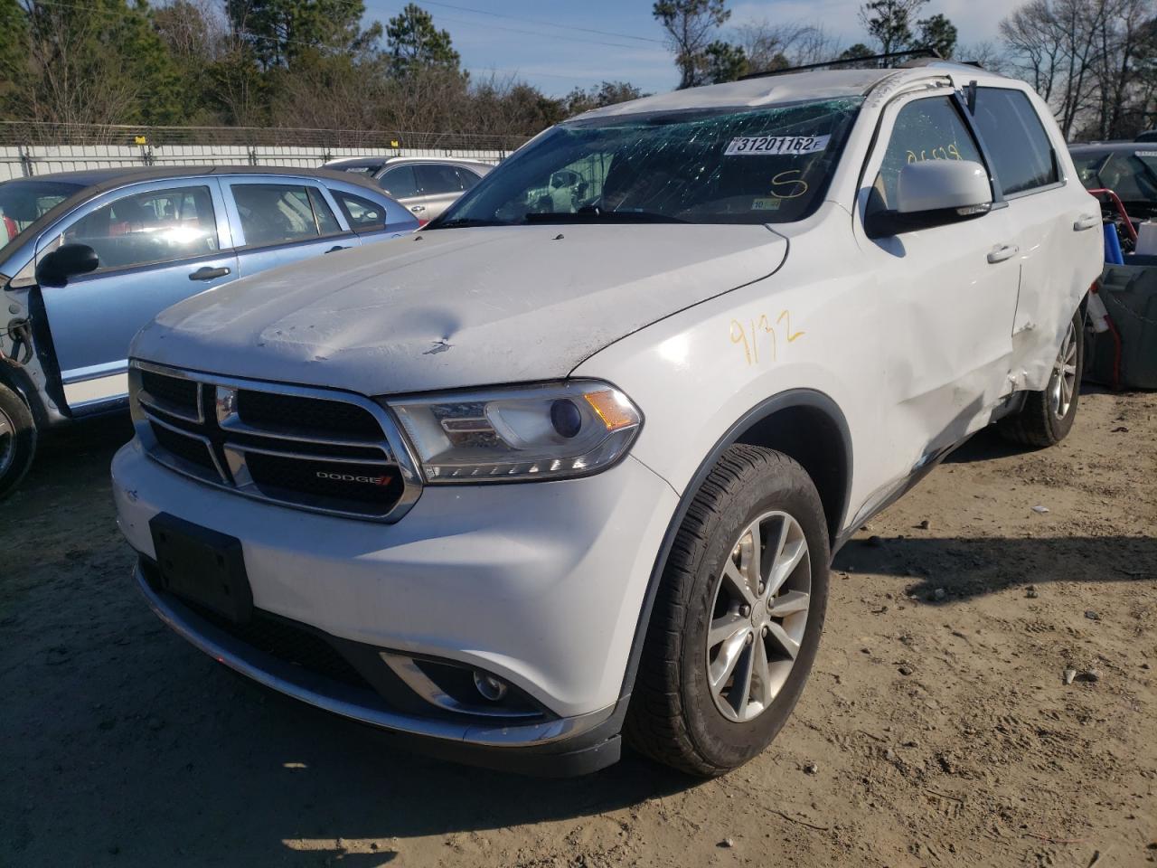 Photo 2 from auction – 2014 DODGE DURANGO LI with VIN 1C4RDJDG8EC449988