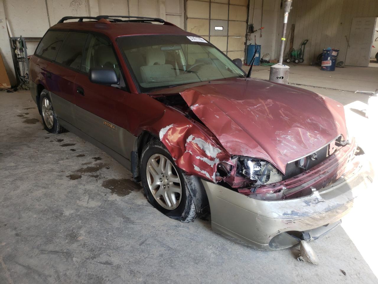 SUBARU LEGACY OUT 2002 with VIN 4S3BH665827633993 - Photo from auction