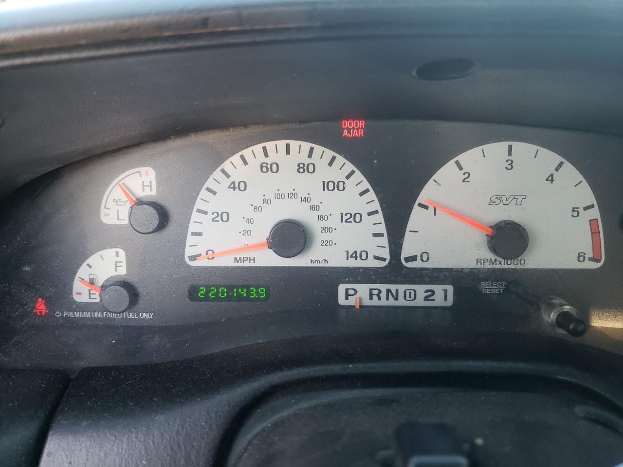 Photo 8 from auction – 2004 FORD F150 SVT L with VIN 2FTRF07354CA09362