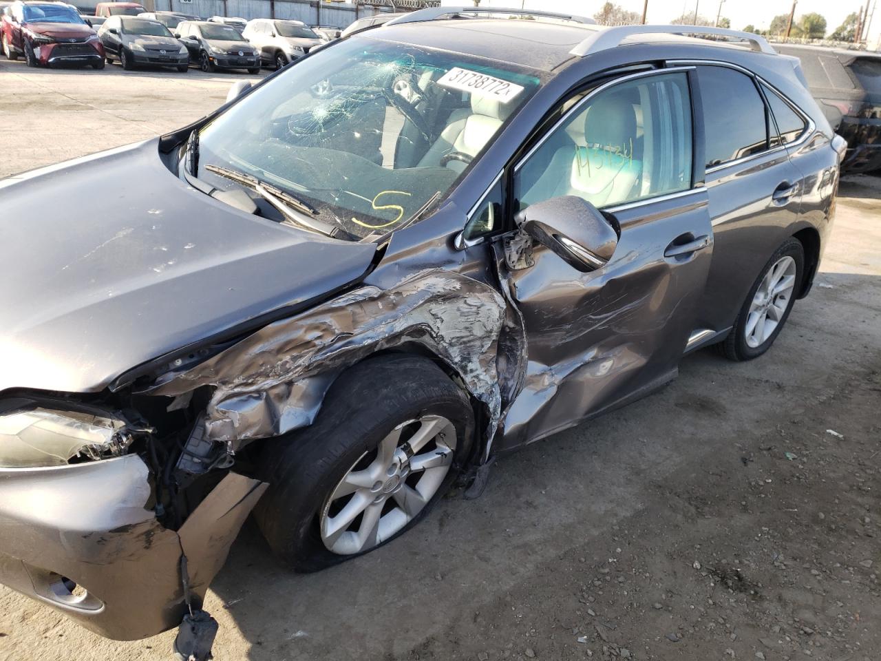 Photo 9 from auction – 2012 LEXUS RX 350 with VIN 2T2ZK1BA3CC073091