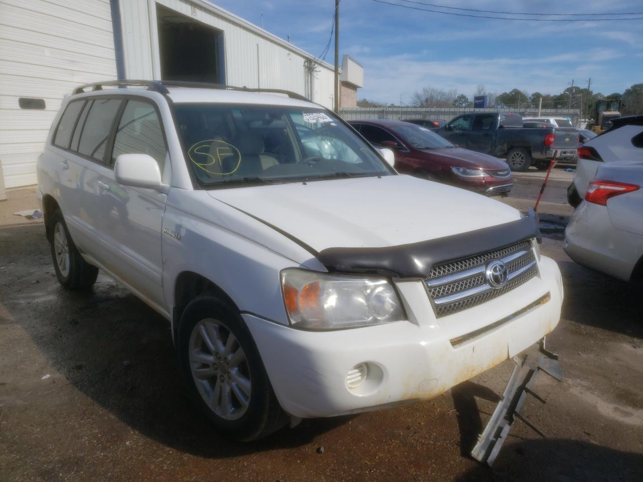 Photo 1 from auction – 2006 TOYOTA HIGHLANDER with VIN JTEDW21A160011919