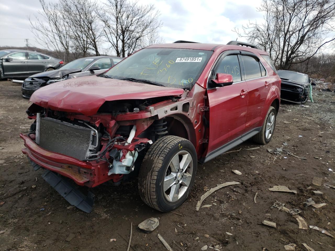 Photo 2 from auction – 2013 CHEVROLET EQUINOX LT with VIN 2GNFLEE34D6224510