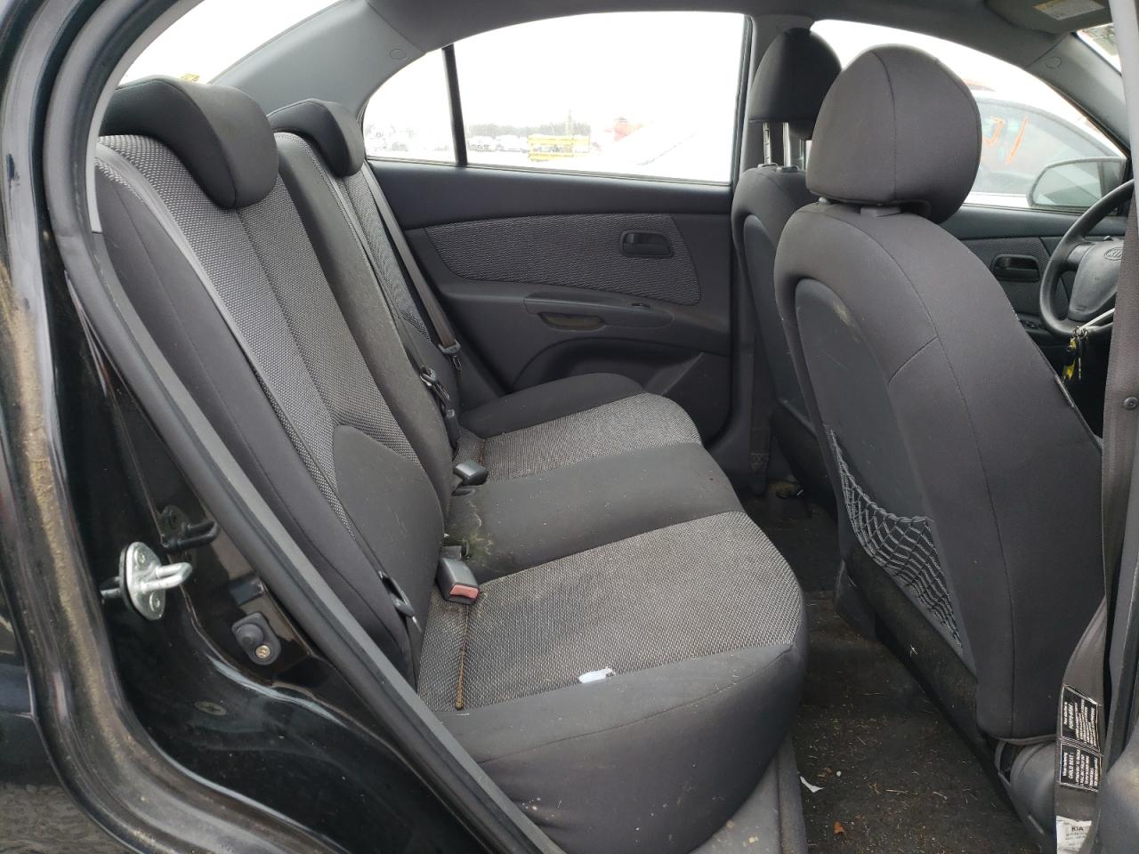 Photo 6 from auction – 2009 KIA RIO with VIN KNADE223696455299