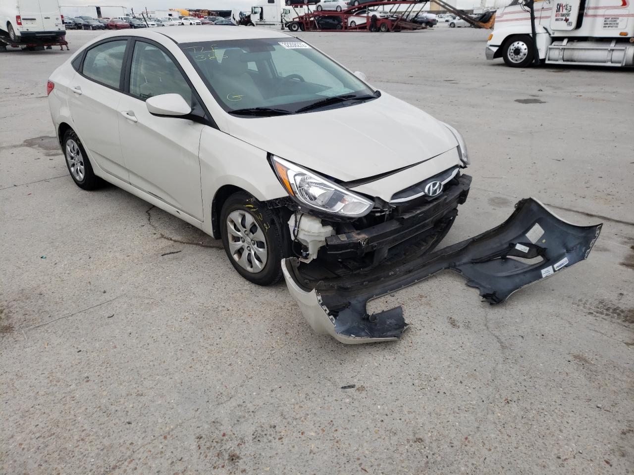 HYUNDAI ACCENT SE 2017 with VIN KMHCT4AE4HU238147 - Photo from auction
