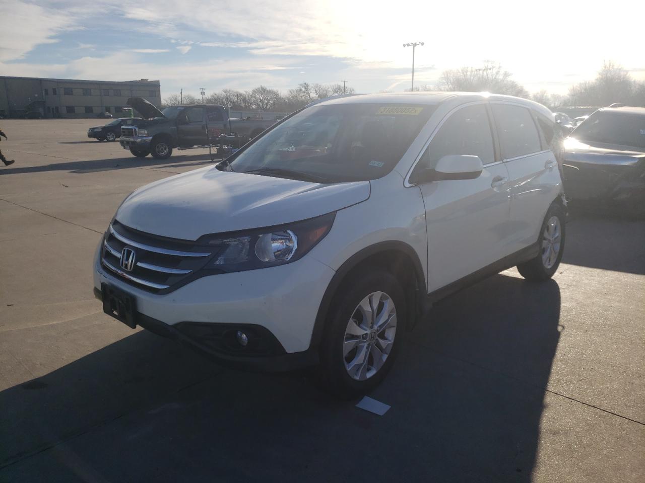 Photo 2 from auction – 2014 HONDA CR-V EXL with VIN 5J6RM4H79EL006156