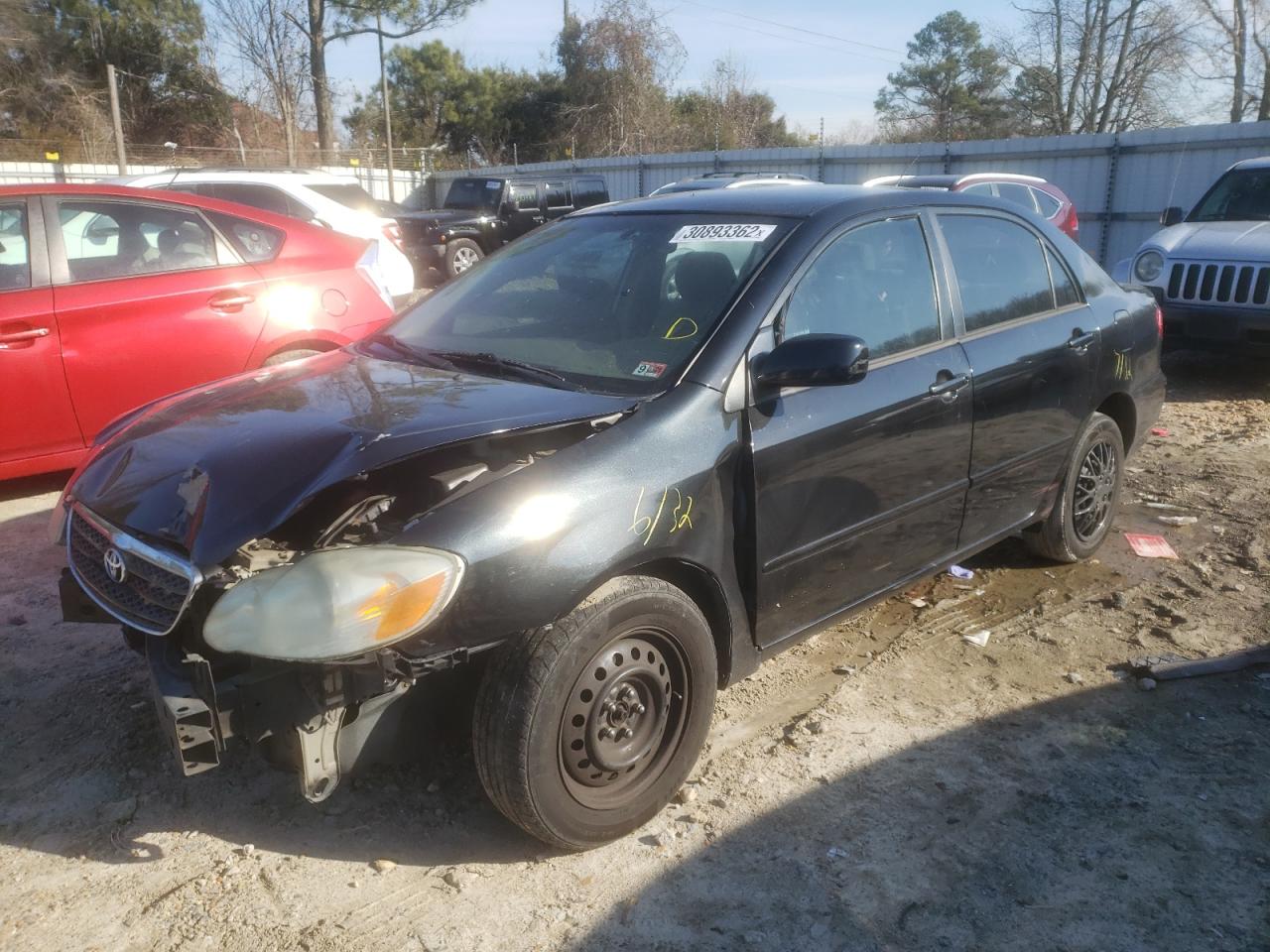Photo 2 from auction – 2006 TOYOTA COROLLA CE with VIN 2T1BR32E06C663334