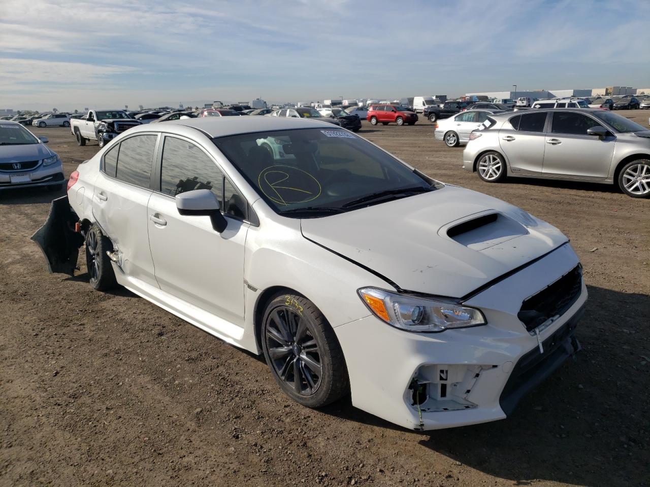 SUBARU WRX 2019 with VIN JF1VA1A61K9817381 - Photo from auction
