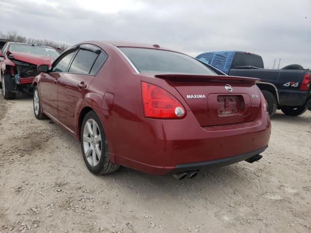 Photo 3 from auction – 2008 NISSAN MAXIMA SE with VIN 1N4BA41E18C816349