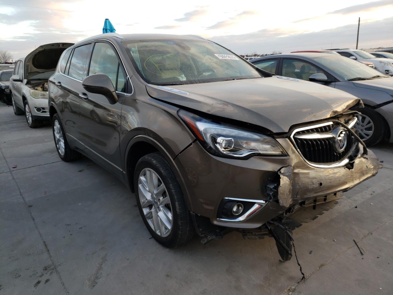 BUICK ENVISION P 2019 with VIN LRBFX3SX9KD012417 - Photo from auction