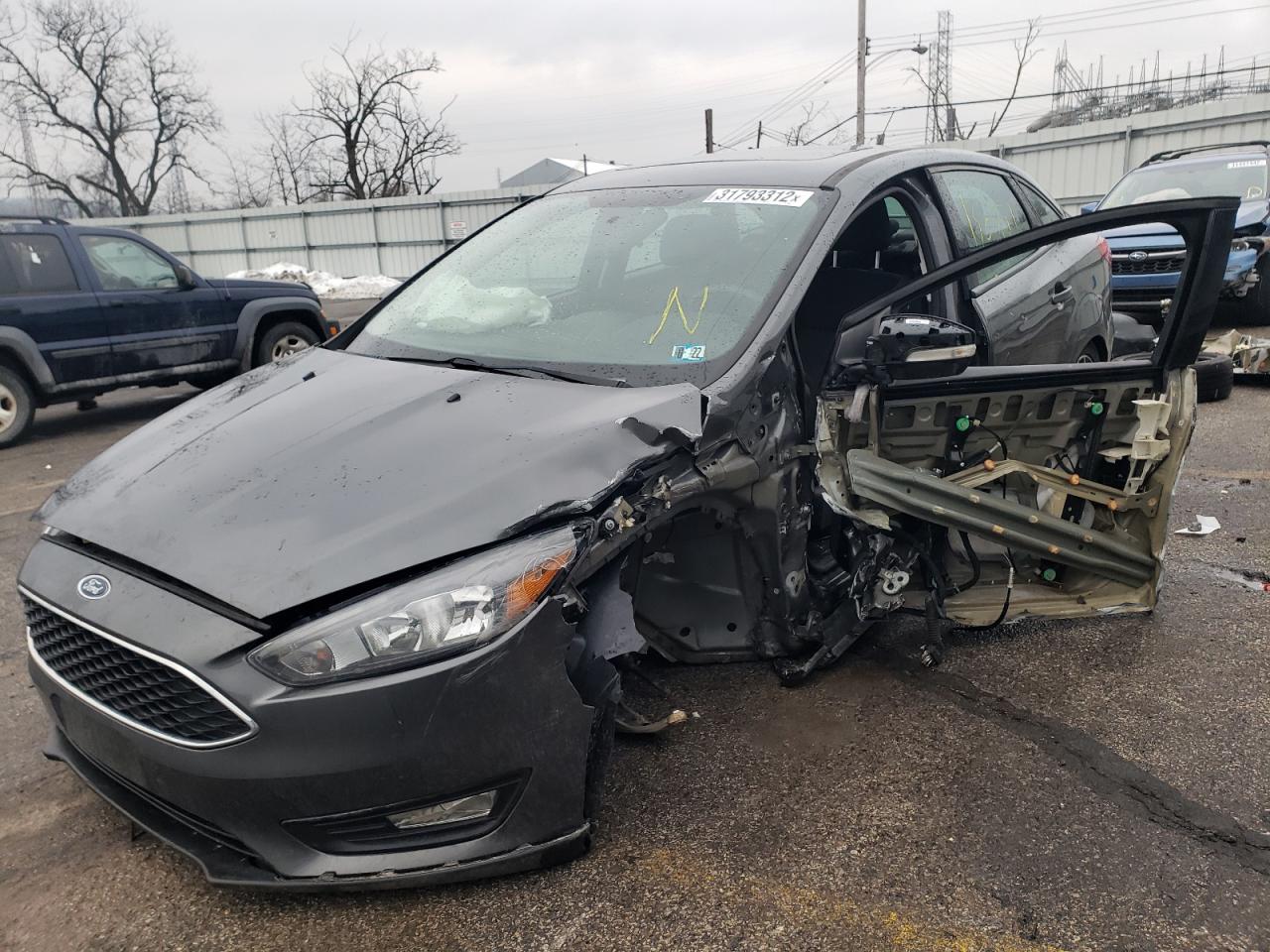 Photo 2 from auction – 2017 FORD FOCUS SEL with VIN 1FADP3H2XHL340079