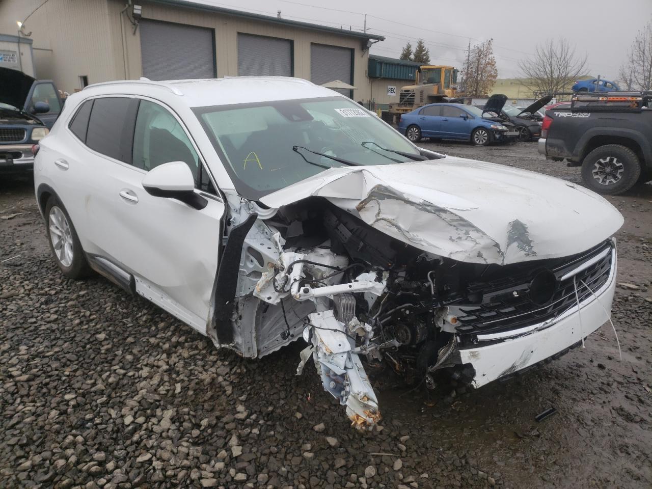 BUICK ENVISION P 2021 with VIN LRBFZMR46MD099837 - Photo from auction