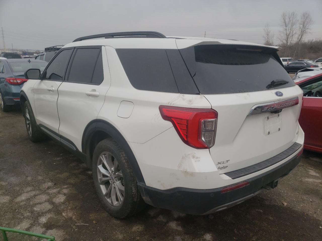 Photo 3 from auction – 2020 FORD EXPLORER X with VIN 1FMSK8DH5LGB52624