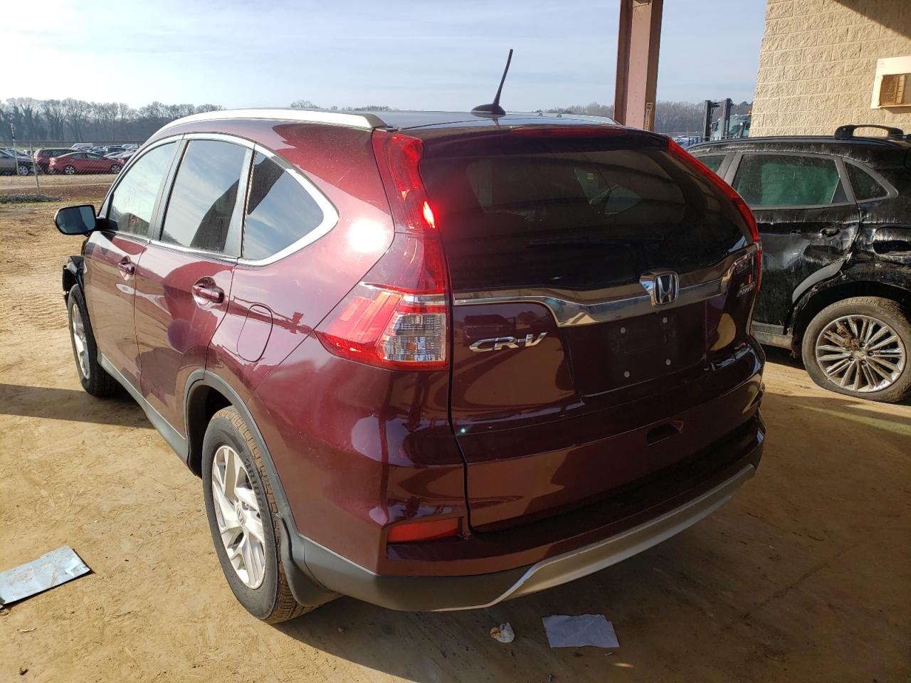 Photo 3 from auction – 2016 HONDA CR-V EXL with VIN 2HKRM4H72GH676290