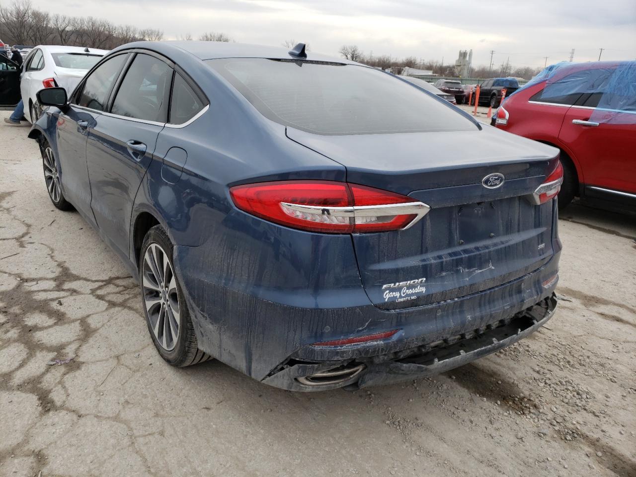 Photo 3 from auction – 2019 FORD FUSION SE with VIN 3FA6P0T97KR155086